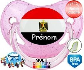 Drapeau egypte + prénom: Sucette Physiologique-su7.fr