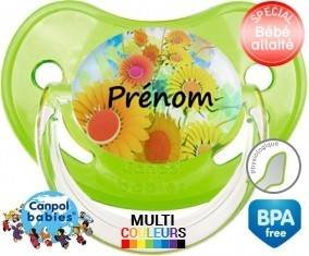 Tournesol + prénom: Sucette Physiologique-su7.fr