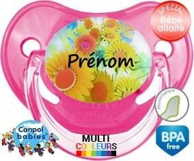 Tournesol + prénom: Sucette Physiologique-su7.fr