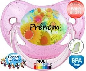 Tournesol + prénom: Sucette Physiologique-su7.fr