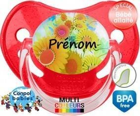 Tournesol + prénom: Sucette Physiologique-su7.fr