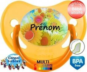 Tournesol + prénom: Sucette Physiologique-su7.fr