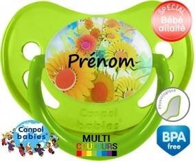 Tournesol + prénom: Sucette Physiologique-su7.fr