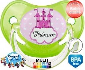 Princesse château + prénom: Sucette Physiologique-su7.fr