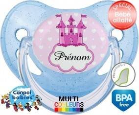 Princesse château + prénom: Sucette Physiologique-su7.fr