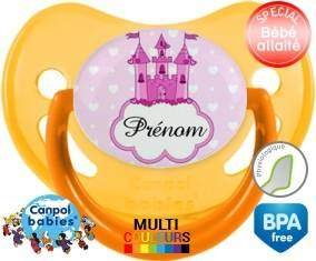 Princesse château + prénom: Sucette Physiologique-su7.fr