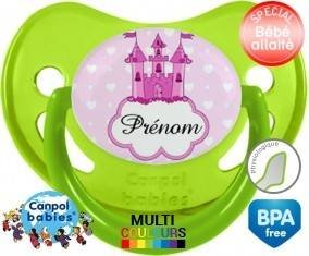 Princesse château + prénom: Sucette Physiologique-su7.fr