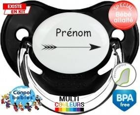 Flèche + prénom : Sucette Physiologique