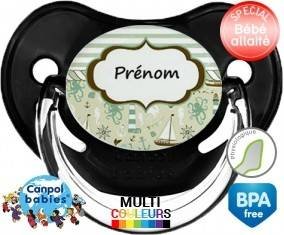Marin + prénom: Sucette Physiologique-su7.fr