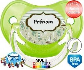 Marin + prénom: Sucette Physiologique-su7.fr