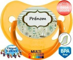 Marin + prénom: Sucette Physiologique-su7.fr