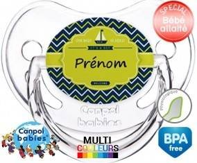 Matelot marin + prénom: Sucette Physiologique-su7.fr