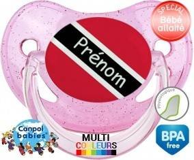 Personnalisee trinidad et tobago + prénom: Sucette