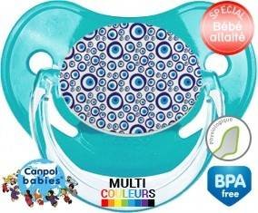 Motif oeil grec turc: Sucette Physiologique-su7.fr