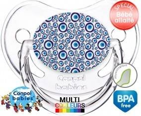 Motif oeil grec turc: Sucette Physiologique-su7.fr