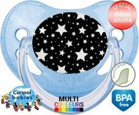 Etoile blanche sur fond noir: Sucette Physiologique-su7.fr