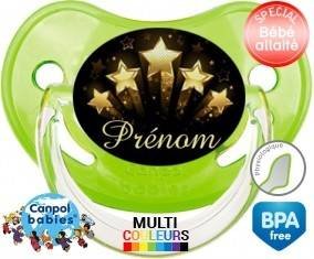 Étoile brillante + prénom: Sucette Physiologique-su7.fr