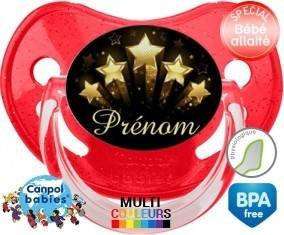 Étoile brillante + prénom: Sucette Physiologique-su7.fr