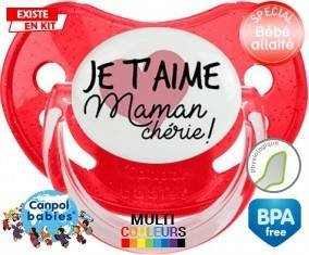 Je t'aime maman chérie style 2: Sucette Physiologique-su7.fr