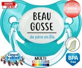 Beau gosse de père en fils : Sucette Physiologique personnalisée