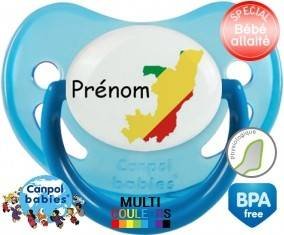 Drapeau congo + prénom: Sucette Physiologique-su7.fr