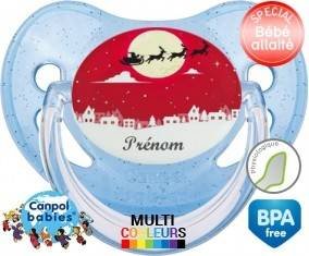 Noël renne + prénom: Sucette Physiologique-su7.fr