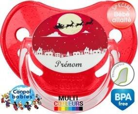 Noël renne + prénom: Sucette Physiologique-su7.fr