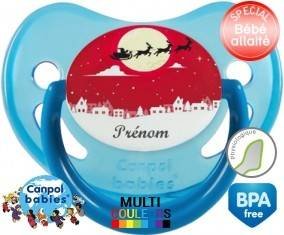 Noël renne + prénom: Sucette Physiologique-su7.fr