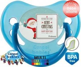 Père noël style2 + prénom: Sucette Physiologique-su7.fr