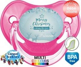 Christmas rennes + prénom: Sucette Physiologique-su7.fr