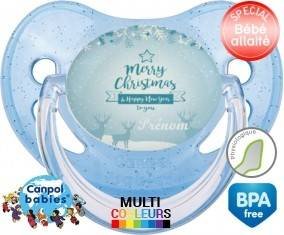 Christmas rennes + prénom: Sucette Physiologique-su7.fr