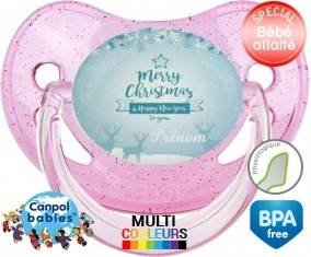 Christmas rennes + prénom: Sucette Physiologique-su7.fr