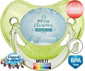 Christmas rennes + prénom: Sucette Physiologique-su7.fr