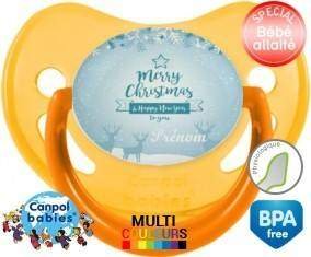 Christmas rennes + prénom: Sucette Physiologique-su7.fr