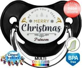 Christmas merry + prénom: Sucette Physiologique-su7.fr
