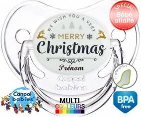 Christmas merry + prénom: Sucette Physiologique-su7.fr