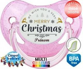 Christmas merry + prénom: Sucette Physiologique-su7.fr