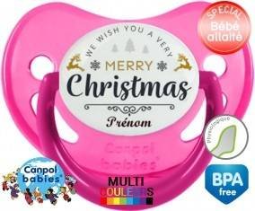 Christmas merry + prénom: Sucette Physiologique-su7.fr