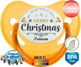Christmas merry + prénom: Sucette Physiologique-su7.fr