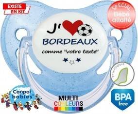 J'aime bordeaux + prénom: Sucette Physiologique-su7.fr
