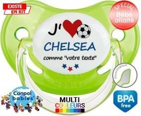 J'aime chelsea + prénom: Sucette Physiologique-su7.fr