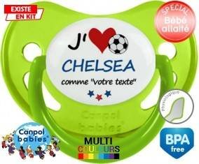 J'aime chelsea + prénom: Sucette Physiologique-su7.fr
