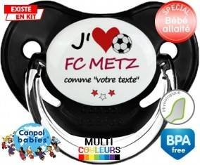 J'aime fc metz + prénom: Sucette Physiologique-su7.fr