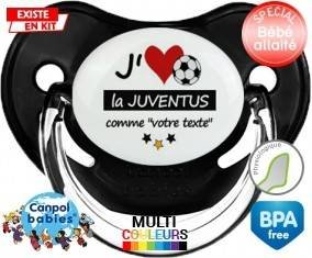 J'aime la juventus + prénom: Sucette Physiologique-su7.fr