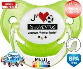 J'aime la juventus + prénom: Sucette Physiologique-su7.fr