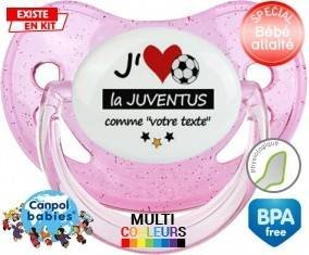 J'aime la juventus + prénom: Sucette Physiologique-su7.fr