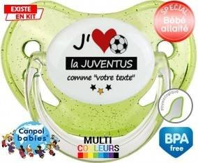 J'aime la juventus + prénom: Sucette Physiologique-su7.fr