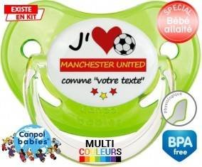 J'aime manchester united + prénom: Sucette Physiologique-su7.fr