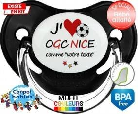 J'aime ogc nice + prénom: Sucette Physiologique-su7.fr