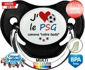 J'aime le psg + prénom: Sucette Physiologique-su7.fr